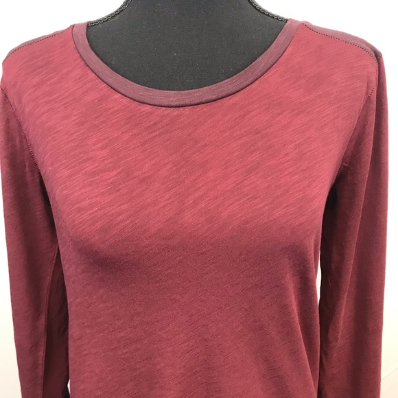 Madewell Whisper Cotton Long Sleeve Small Tee - Picture 2 of 5
